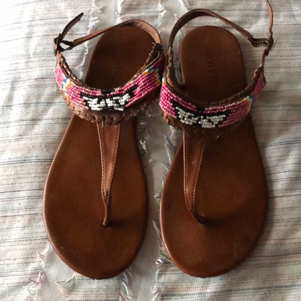 Forever 21 Native Sandals brown